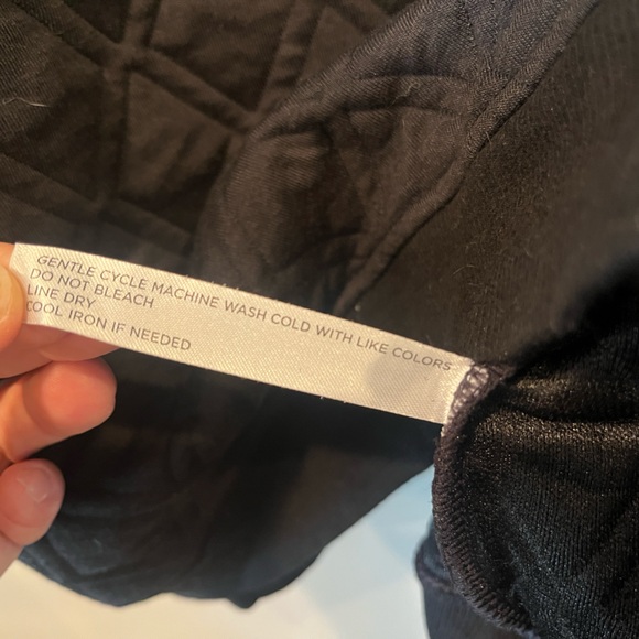 Tuckernuck Black Quilted Sweater - Picture 3 of 8